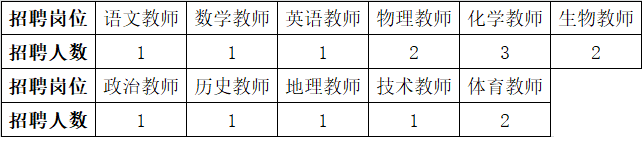南京市中華中學(xué)2022年公開(kāi)招聘編制外教師公告