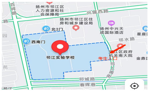 07考點(diǎn)-邗江實(shí)驗學(xué)校（百祥路63號）