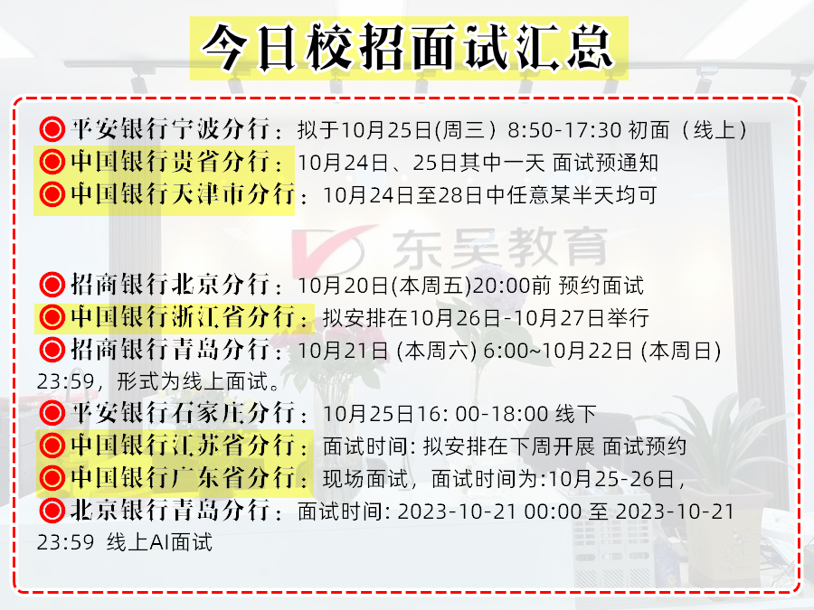 2024年銀行秋招面試常問(wèn)問(wèn)題有哪些？